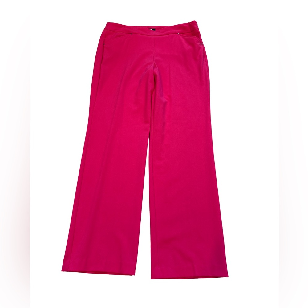 🚨Roz and Ali Womens Size 12 Pink Stretch Dress Pants Dress Barn. NWOT